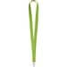 LARIAT. Lanyard aus Polyester mit 20mm Breite, Hellgrün