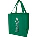 Liberty Tragetasche mit hartem Boden aus recyceltem GRS Non Woven 6 L, grün