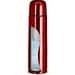 LUKA. Thermosflasche aus Edelstahl mit 500 ml Fassungsvermögen, Rot