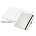 Geiger-Notes Match-Book green+blue Notizbuch A4 Cover-Star Recycling-Matt, inkl. Druck auf Einband, schwarz