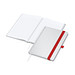 geiger notes Notizbuch Match-Book White A5 Bestseller, matt, rot geiger notes Notizbuch Match-Book White A5 Bestseller, matt, rot