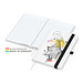 Geiger-Notes Match-Book White Bestseller Notizbuch A4 Natura, inkl. Druck, schwarz