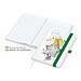Geiger-Notes Match-Book White Bestseller Notizbuch A5 Natura, inkl. Druck, grün