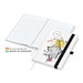 Geiger-Notes Match-Book White Bestseller Notizbuch A5 Natura, inkl. Druck, schwarz