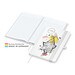 Geiger-Notes Match-Book White Bestseller Notizbuch A5 Natura, inkl. Druck, weiß