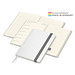 Geiger-Notes Match-Hybrid A5 Creme Bestseller, gloss, inkl. Digitaldruck, Band silbergrau