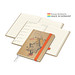 Geiger-Notes Match-Hybrid Creme Bestseller Notizbuch, Natura braun, inkl. Druck, orange