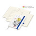 Geiger-Notes Match-Hybrid Creme Bestseller Notizbuch, Natura, inkl. Druck, mittelblau