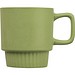 Matte Keramiktasse, 300ml AURELIA, apfelgrün