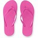 MAUPITI S / M. Bequeme Flip-Flops mit PE-Sohle und PVC-Riemen, Rosa