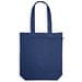 MERIDA. Tragetasche (220 g/ m²) aus Baumwolle (50%), recycelter Baumwolle (30%) und polyester (20% rPET), Blau