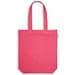 MERIDA. Tragetasche (220 g/ m²) aus Baumwolle (50%), recycelter Baumwolle (30%) und polyester (20% rPET), Rosa