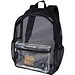 Mesh 18 L Rucksack aus Recyclingmaterial, schwarz