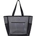 Mesh 23 L Tragetasche aus Recyclingmaterial, schwarz