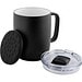 Metmaxx® Thermobecher Crema OfficeVibeThermo schwarz mit Deckel