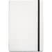 MILKY. A5-Notizblock mit Hardcover aus 100 % recyceltem Papier, Schwarz