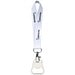Mini Sublimation Schlüsselband, weiss, 20mm