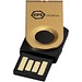 Mini USB-Stick, gold, 16GB