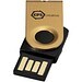Mini USB-Stick, gold, 2GB