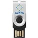 Mini USB-Stick, silber, 2GB