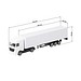 Miniatur-Fahrzeug Truck, weiß