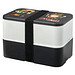 MIYO Renew Doppel-Lunchbox, granitfarben
