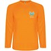 Montecarlo Langarm Sport-Shirt für Männer, Fluor Orange, M