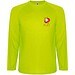 Montecarlo Langarm Sport-Shirt für Männer, Fluor Yellow, L