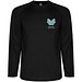 Montecarlo Langarm Sport-Shirt für Männer, schwarz, L