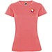 Montecarlo Sport T-Shirt für Damen, Fluor Coral, S