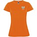 Montecarlo Sport T-Shirt für Damen, Fluor Orange, S