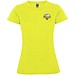Montecarlo Sport T-Shirt für Damen, Fluor Yellow, M