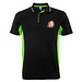 Montmelo Sport Poloshirt Unisex, schwarz / limone, XL