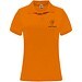Monzha Sport Poloshirt für Damen, Fluor Orange, S