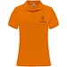 Monzha Sport Poloshirt für Damen, Fluor Orange, XL