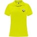 Monzha Sport Poloshirt für Damen, Fluor Yellow, S