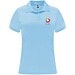 Monzha Sport Poloshirt für Damen, himmelblau, 2XL