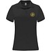 Monzha Sport Poloshirt für Damen, schwarz, M