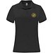 Monzha Sport Poloshirt für Damen, schwarz, S