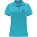 Monzha Sport Poloshirt für Damen, türkis, 2XL