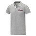 Morgan Polo für Herren, zweifarbig, heather grau, S