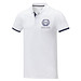 Morgan Polo für Herren, zweifarbig, weiss, 3XL
