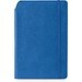 MORIAH. A5 Notizbuch aus PU mit linierten Blättern, Blau