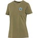 Nanaimo Kurzärmeliges T-Shirt für Damen im Washed Look, 160 g/m2, waldgrün, XXL