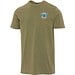 Nanaimo Kurzärmeliges T-Shirt für Herren im Washed Look, 160 g/m2, waldgrün, XL