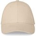 NATHAN. Kappe aus 100 % Baumwolle (260 g/m²) mit 6 Paneelen, Beige
