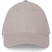 NATHAN. Kappe aus 100 % Baumwolle (260 g/m²) mit 6 Paneelen, Hellgrau