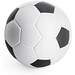 NEESON. Anti-Stressball aus PU, Schwarz