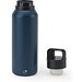 NICKLAUS. Edelstahlflasche (91% recycelt) mit vakuumisolierter Doppelwand 590 mL, Dunkelblau