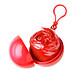 Notfallponcho im Kunststoffball, rot
